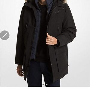 Men's Black Michael Kors  Coat